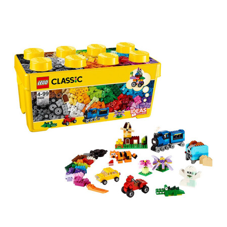 【乐高中号积木盒】乐高(LEGO)积木 经典创意Classic10696 中号积木盒4-9岁 儿童玩具 男孩女孩生日礼物【行情 报价 价格 ...