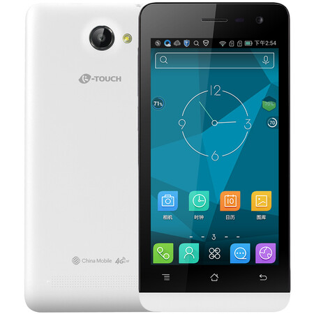 天语（K-Touch）touch2c 移动4G手机 白色