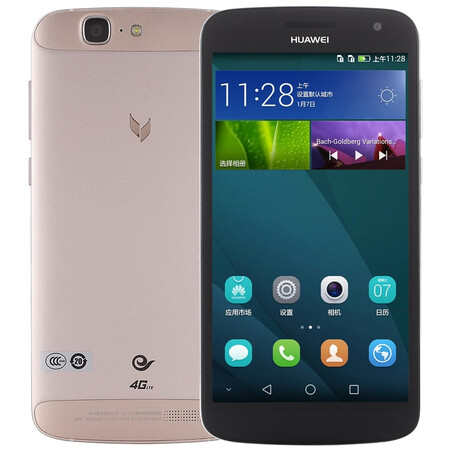 华为 麦芒3s c199s 黑金 电信4g手机 双卡双待