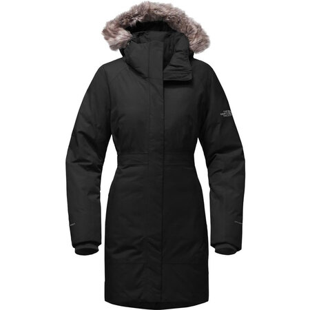 北面/ down ii 极地女士大衣 f03e0 tnf black 大码(l)