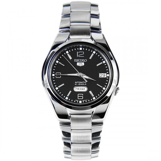 精工seiko盾牌5号独立星期视窗自动男表snk623k1