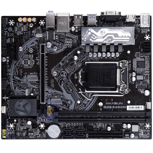 铭瑄maxsunms挑战者电竞之心b460m游戏主板英特尔b460m挑战者主板