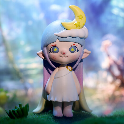 popmart泡泡玛特zoe仲夏精灵夜系列盲盒公仔手办潮玩玩具桌面摆件生日