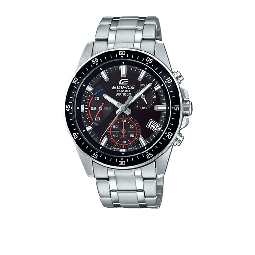 卡西欧casio男表正品休闲防水皮钢带蓝宝石商务手表男石英男士手表efv