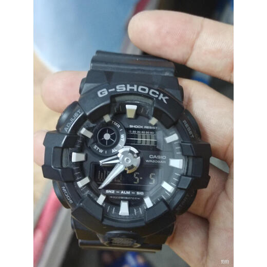 卡西欧男表gshock系列防震防水多功能潮流运动时尚腕表黑武士ga7001b