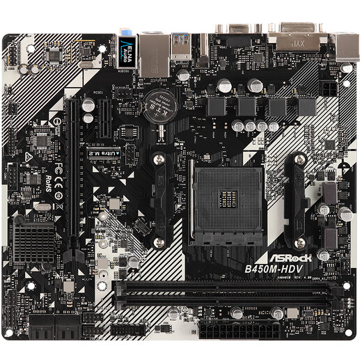 华擎(asrock)b450m-hdv r4.