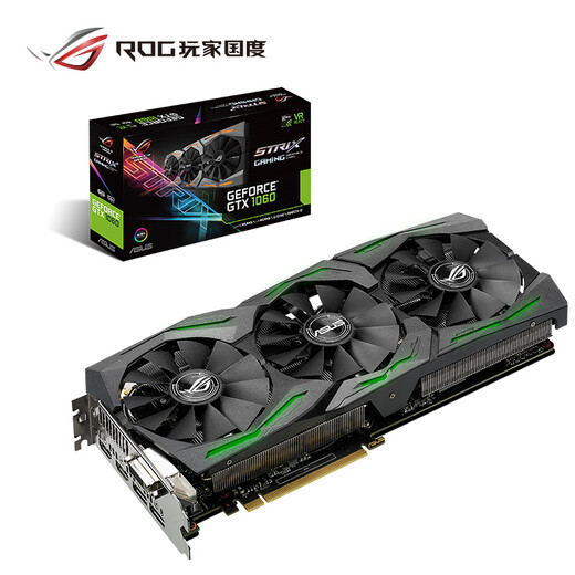 华硕(asus)rog strix-gtx1060-a6g-gaming 猛禽系列游戏吃鸡"显卡