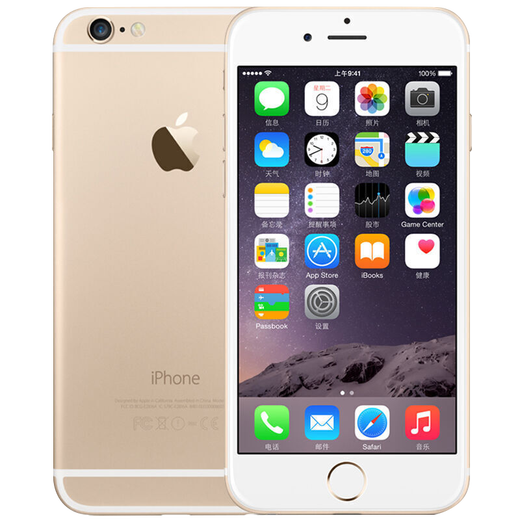 已验机二手appleiphone6苹果6a158616g金色国行全网通4g