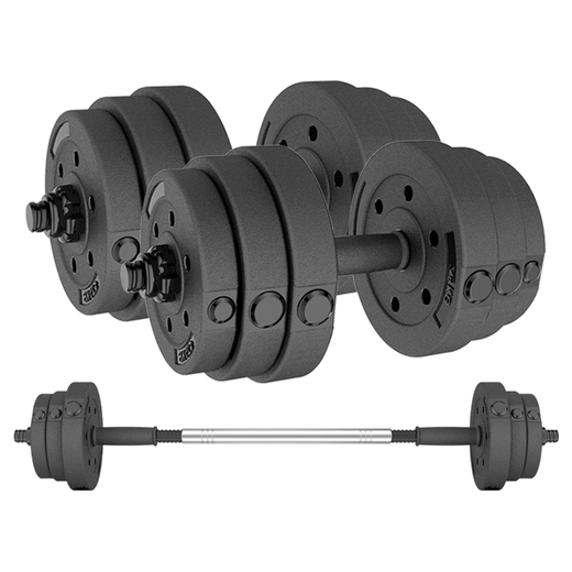 朗威langwei包胶环保哑铃男士杠铃练臂肌健身器材1