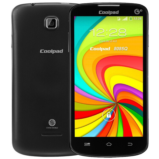 酷派8085q 3g手机(雅士黑)td-scdma/gsm