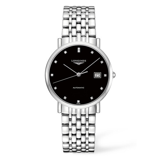 浪琴(longines)瑞士手表 博雅系列机械男表l4.810.4.57.