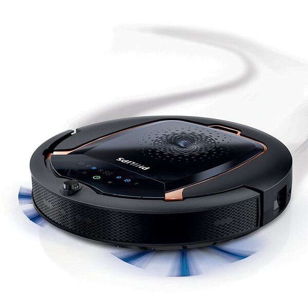 飞利浦 philips 扫地机器人fc8820 家用智能全自动吸尘器扫地机