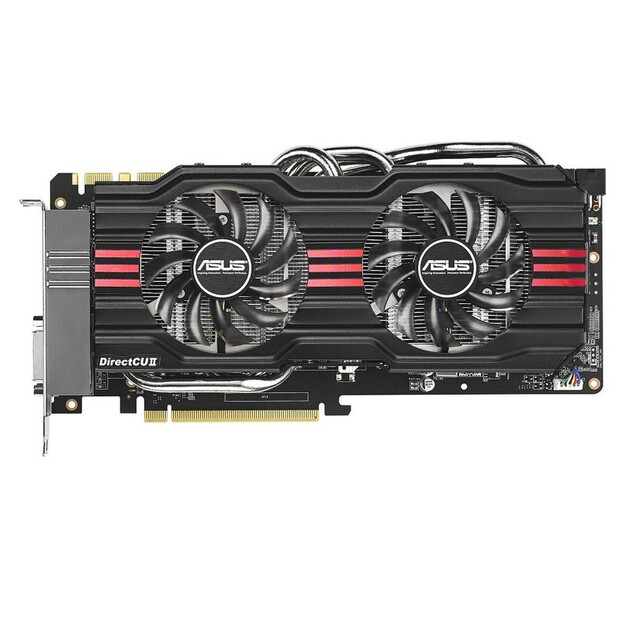 华硕(asus) 圣骑士 gtx770-dc2oc-2gd5 1110mhz/7010mhz 2gb/256bit