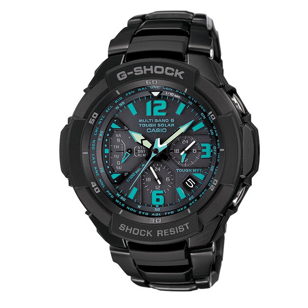 g-shock系列太阳能电波动感石英男表gw-3000bd-1a       卡西欧(casio