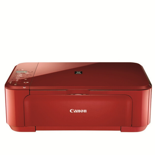 佳能(canon)mg3180 彩色喷墨无线一体机(打印 复印 扫描)酒红色