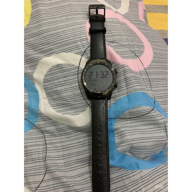 【ticwatch pro 4g版】智能运动手表男4g版 双层屏 续航30天esim卡