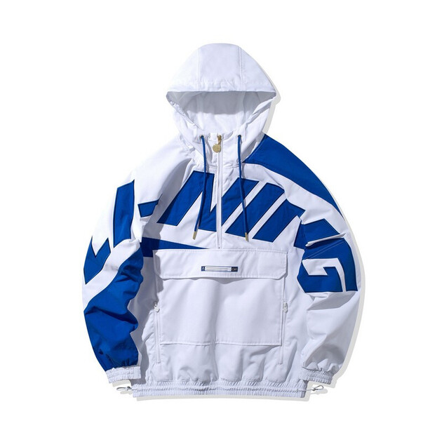 李宁外套风衣男2020春季新品情侣款运动时尚系列大logo字母潮流拼接连