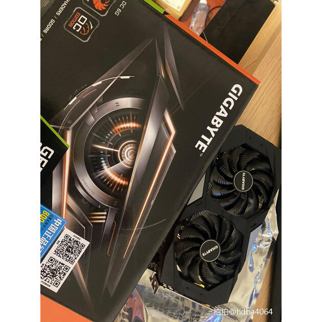 技嘉(gigabyte)geforce gtx 1660ti oc 6g 12000mhz 192bit gddr6电竞