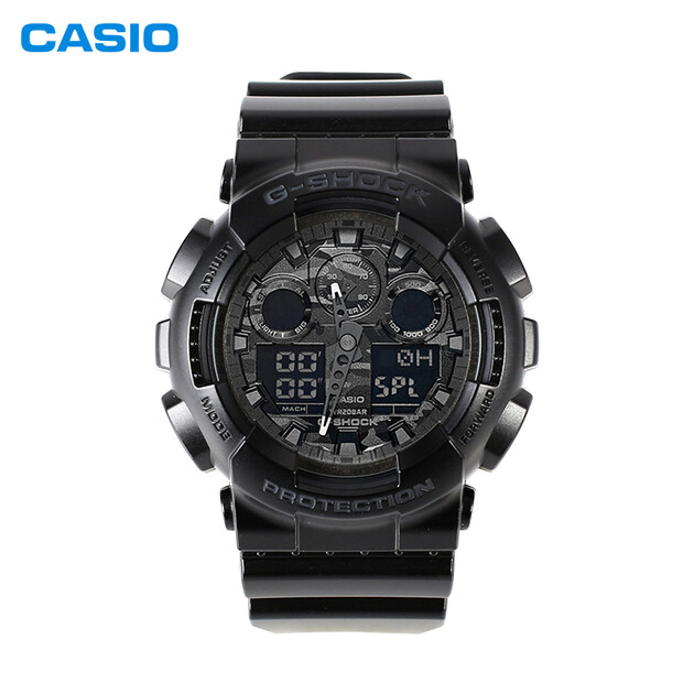 casio(卡西欧) g-shock系列 男士运动手表 ga-100cf-1a