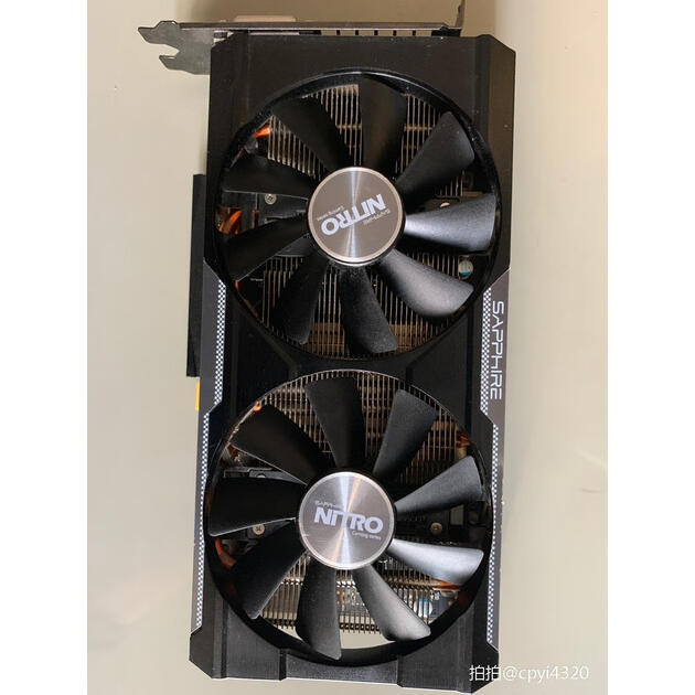 蓝宝石r9 380 4g d5 超白金显卡,性能秒杀 1050ti,和470d一样的性能