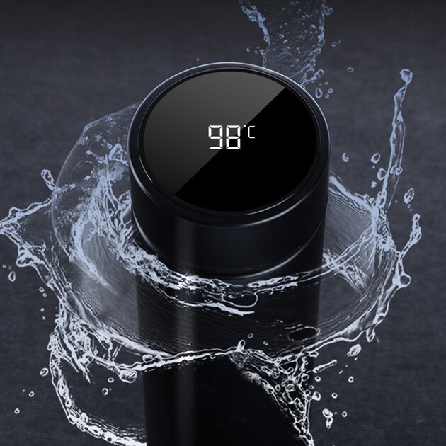 天喜(tianxi)智能保温杯 男士水杯带温度显示304不锈钢大容量车载保温