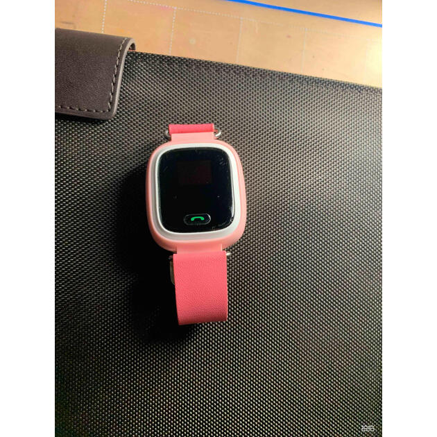 小天才电话手表y01 硅胶粉色 儿童智能手表360度防护 学生小孩智能