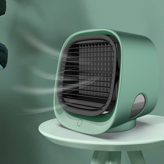浪迹天涯 迷你冷风机迷你小空调负离子制冷气空调扇宿舍办公室桌面