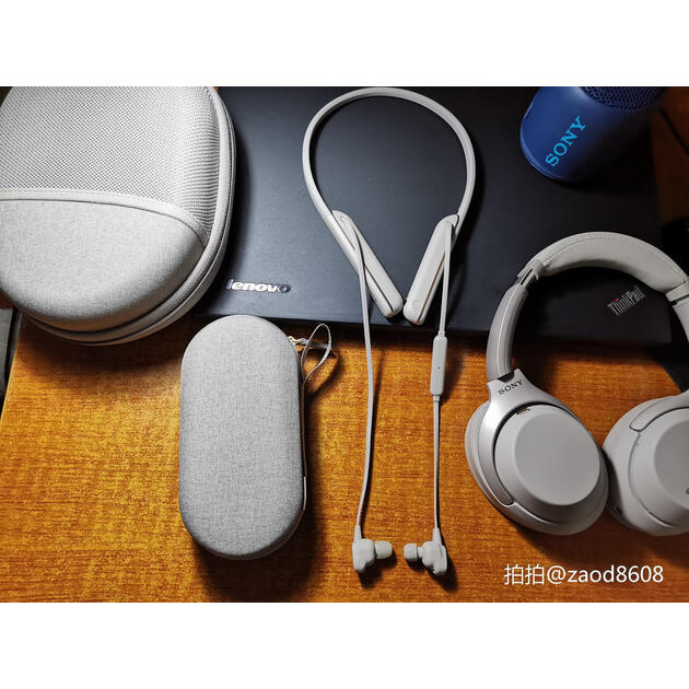 索尼(sony)wi-1000xm2 颈挂式无线蓝牙耳机 高音质降噪耳麦主动降噪
