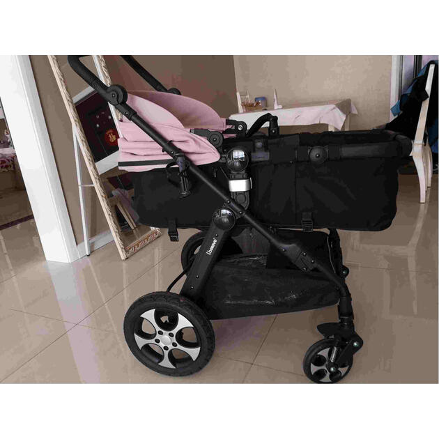 爱贝丽(ibelieve) 婴儿推车可坐可躺新生儿婴儿车高景观双向避震折叠