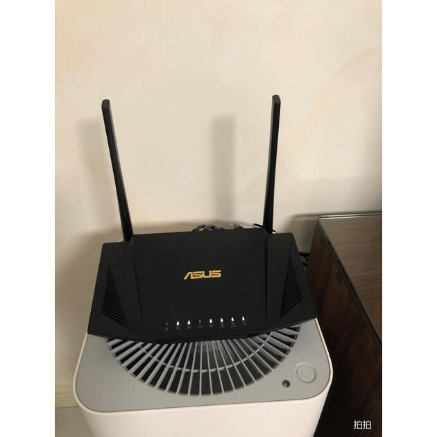 华硕(asus)rt-ax56u双频1800m无线电竞游戏路由器【wifi6 |博通四核】