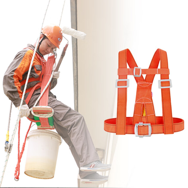 援邦 高空作业安全带空调安装专用户外施工保险带安全绳电工腰带防
