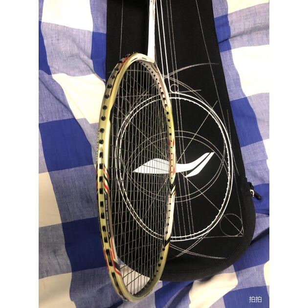 李宁lining石宇奇战拍风动9000全碳素3u击球准确防兼备型羽毛球单拍ay