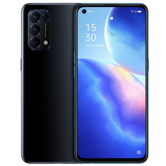 oppo reno5 5g【新机预售送￥299无线耳机】6400万水光人像四摄 65w