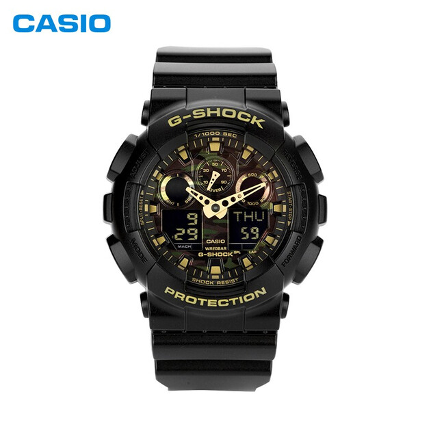 casio(卡西欧) g-shock系列 男士运动手表 ga-100cf-1a9