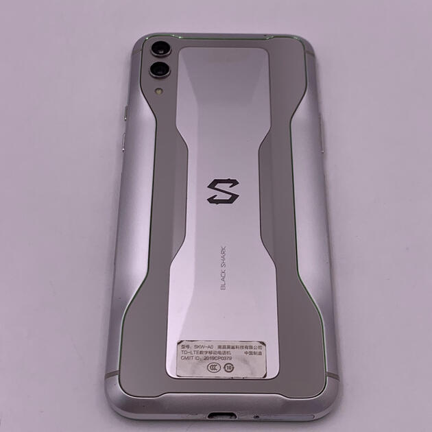 【已验机】小米(mi) 小米黑鲨2游戏手机 冰封银 8 128g 国行 全网通4g