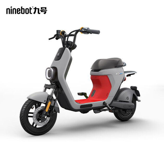ninebot九号电动自行车c30热岩灰红新国标版智能锂电池踏板车电瓶车