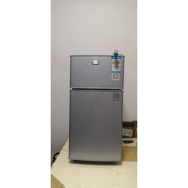 日普(ripu) 118升双门小冰箱 小型迷你家用宿舍电冰箱冷藏冷冻节能