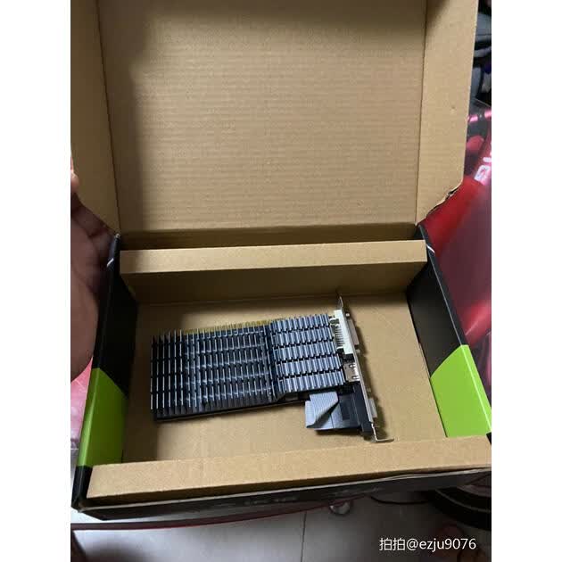 铭瑄(maxsun)ms-gt710重锤ii2g 954mhz/1600mhz 2gb/64bit/ddr3入门