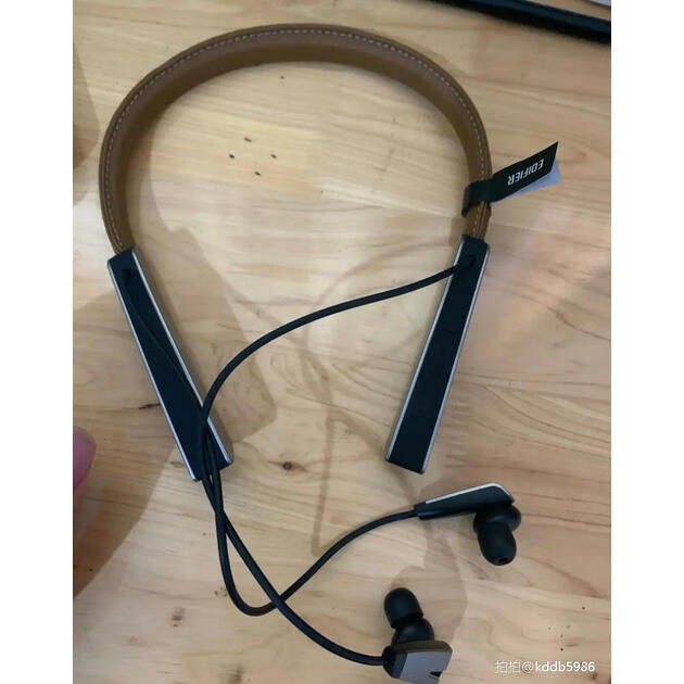 漫步者(edifier ) w380nb 主动降噪 立体声蓝牙耳机 颈挂式耳机 手机