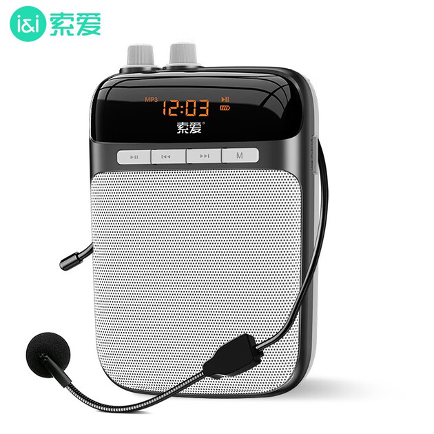 索爱soaiys318小蜜蜂扩音器喇叭教师专用导游收音机音箱便携式喊话器
