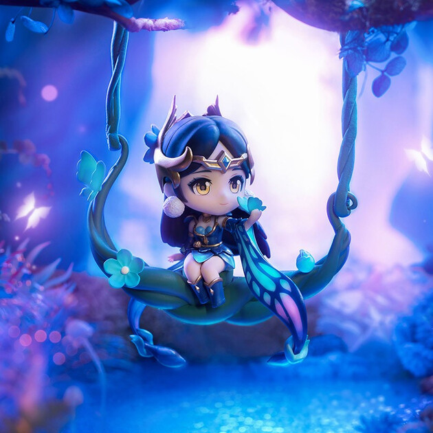 王者荣耀 王者荣耀 仲夏夜之梦貂蝉q版手办王者手办游戏周边商城模型