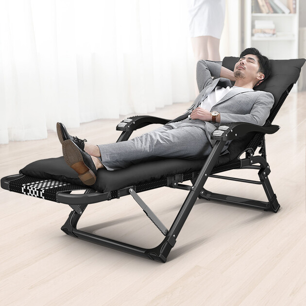 分类 【京东转卖】享趣躺椅折叠午休午睡床神器单人家用办公室阳台