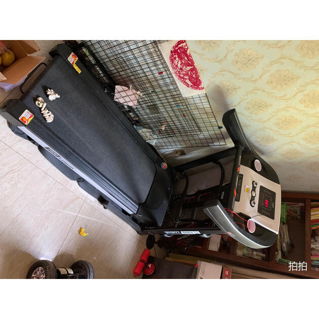 立久佳跑步机家用静音折叠健身器材t900旗舰版多功能59cm跑台