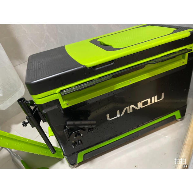 连球新款钓箱钓鱼椅加厚超轻免安装多功能竞技钓鱼台钓箱配件全套32升