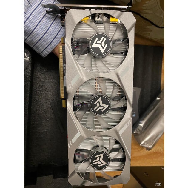 影驰galaxygeforcegtx1660super金属大师oc台式机电竞游戏显卡