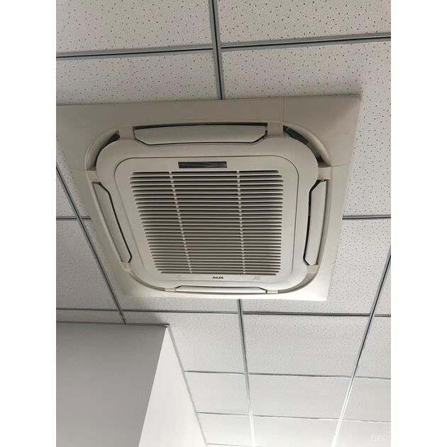奥克斯aux5匹天花机嵌入式吸顶机天井机冷暖中央空调适用4568㎡qrd120