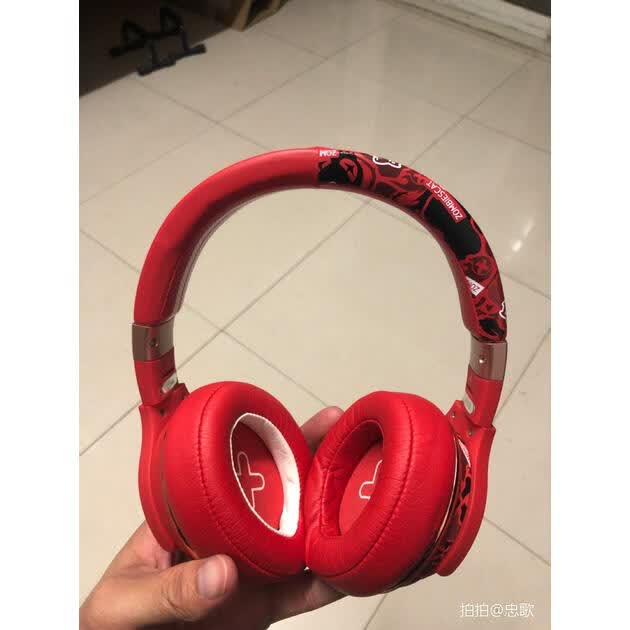 森麦(senmai) 魔鬼猫音魔蓝牙头戴式耳机 主动降噪隔音无线耳麦通用