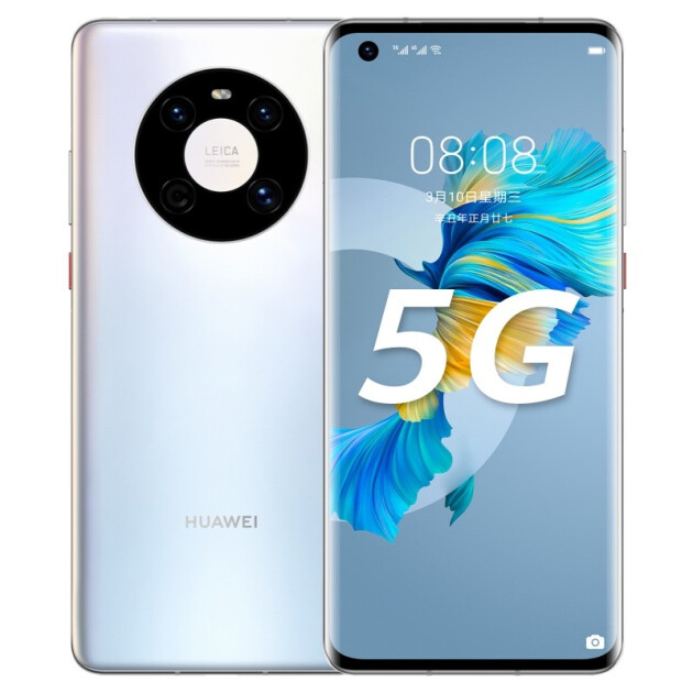 华为huawei mate 40e 麒麟990e 5g soc芯片 超感知徕卡影像 68°曲面