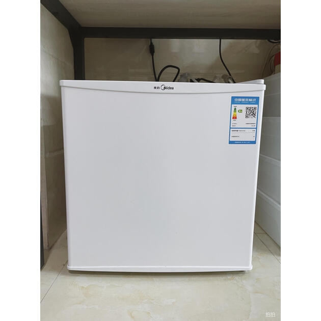 美的(midea)45升 单门迷你冰箱冷藏租房宿舍办公家用电冰箱 小型 节能