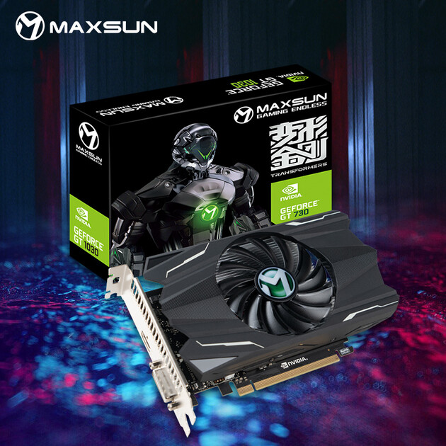铭瑄(maxsun)ms-gt1030变形金刚4gd4 电脑游戏/家用办公显卡